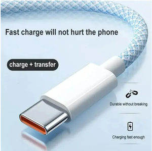 Cable Trenzado de PVC Tipo-C a Tipo-C de Carga Rápida de 60W con Conductor de Cobre Puro y Blindaje de Lámina para Teléfonos Móviles, Incluye Caja - Product Image 6