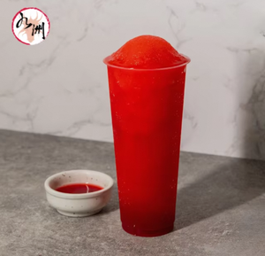 Jarabe de fresa con pulpa para bebidas 2.5kg, de fácil mezcla, fabricado en Taiwán, para batidos y hielo raspado. - Product Image 3