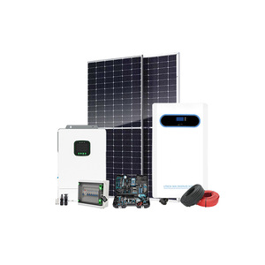 Système d'énergie solaire 5 kW, panneaux monocristallins, contrôleur MPPT, usage domestique - Product Image 2