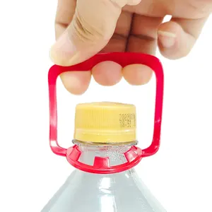 28mm 30mm Water Soda Beverages Fruit Juice Milk Bottle Plastic Carry Handle