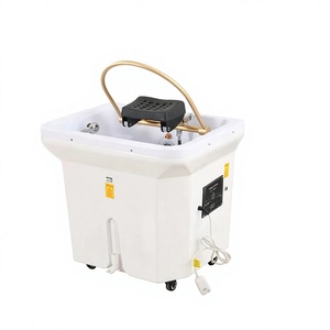 Lavabo Portátil para Champú con Cabezal de Agua Caliente para Uso Terapéutico en Spa - Product Image 4