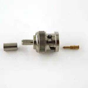 סין אישית חשמל עמיד למים ctv bnc זכר crimp 2.5c-2v כבל 75ohm Rf