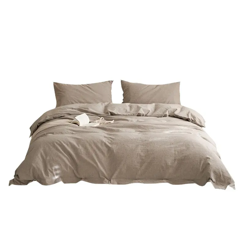 Conjunto de cama luxuoso Queen King size, lençol de cama de cetim, conjunto de lençóis e fronhas de 4 peças, ideal para casal, casal, japonês