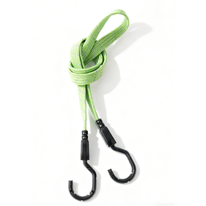 Zware 18Mm Bungee Touw Met Twee Plastic Haken Duurzaam Elastisch Koord Voor Bundeling - Product Image 3
