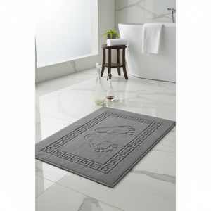 Ensemble de serviettes pour les pieds Varol, série Talia, design moderne, anthracite, 50x70 cm, 200g - Product Image 3