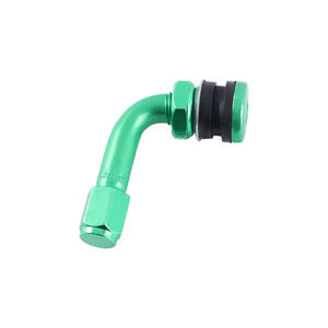 <span class=keywords><strong>Valve</strong></span> de pneu à vide en alliage d'aluminium PVR32, <span class=keywords><strong>valve</strong></span> à visser, 90°, PVR32, compatible avec les pneus sans chambre à air pour voitures, motos, véhicules électriques - Product Image 3