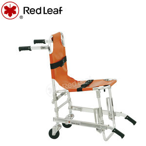 Barella sedia scala compatta con ruote e aste di sollevamento per la costruzione di salvataggio - Product Image 1