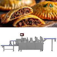 Ligne de production automatique de dumplings et d'empanadas de grande capacité avec composants de moteur essentiels