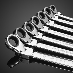 Clé à cliquet à 72 dents à bas prix, lot de 12 pièces, métrique, à tête flexible, pour mécaniciens et réparation automobile - Product Image 1
