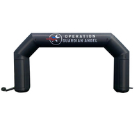 Arc gonflable publicitaire personnalisé de 3 à 10m pour ligne de départ gonflable de vélo Arc de course gonflable