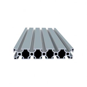 Profilé Industriel en Aluminium Série 6000 Norme Européenne 30150, Cadre Carré en Alliage d'Aluminium Blanc Argenté pour Aquarium, Prêt à Découper - Product Image 2
