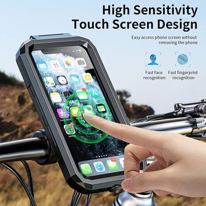 <span class=keywords><strong>Support</strong></span> de téléphone universel ODM OEM pour vélo <span class=keywords><strong>Support</strong></span> étanche pour vélo <span class=keywords><strong>Support</strong></span> de téléphone pour vélo 360 réglable pour moto - Product Image 3
