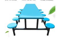 Table et chaises de cafétéria imperméables/Table et chaises de salle à manger scolaire pour mobilier de cafétéria