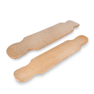 En gros décoratif pro personnalisé 8 Couches en fibre de carbone descente uncut Blanc <span class=keywords><strong>Longboard</strong></span> - Product Image 2