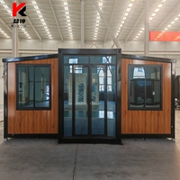 2026 Maison conteneur maritime préfabriquée mobile 20ft 40ft, Maisons préfabriquées économiques, Villa pliable et extensible