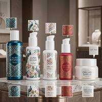 Pot en verre opale blanc 50g, flacon pompe vide pour sérum cosmétique 40ml 100ml 120ml 200ml, ensemble d'emballage cosmétique