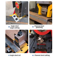 Machine à découper et à poinçonner Junyou Ironworker série QA32 220/380V, machine à découper électrique multifonctionnelle à haute efficacité pour métaux