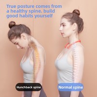 Correcteur de posture intelligent pour le cou et le dos, avec massage cervical et soutien anti-flexion des vertèbres cervicales