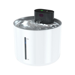Bol d'eau intelligent pour animaux de compagnie en acier inoxydable et plastique de 3,5 L pour chats et chiens, alimenté par charge, filtres multiples, circulation automatique, étanche - Product Image 1