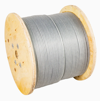 Alambre de Acero Galvanizado Recubierto de Zinc de 7/1.04 mm y 7/1.57 mm (3/16'') para Invernaderos en Colombia y Ecuador