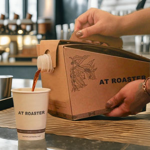 앳팩 커피 박스 1L 3L 5L 96oz 일회용 커피 박스 테이크아웃용 커피 디스펜서 밸브 탭 포함 무균 백인박스 - Product Image 6