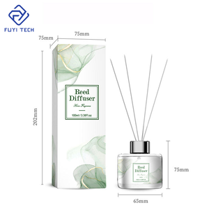 Hochwertige 100ml leere Auto Outlet Auto Air Vent Parfüm flaschen ätherische Öl Diffusor Glasflasche mit Box Verpackung - Product Image 5