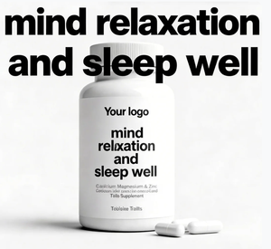 OEM Calcium Magnesium en Zink Complex Pillen Supplement Magnesium Glycinaat Capsules met Zink - Product Image 2