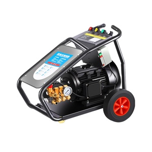 Máquina de Limpieza de Acero de Alta Potencia Trifásica 380V/50HZ 2.5KW para Uso Comercial con Bomba AR Italiana para Lavado de Autos Monofásica - Product Image 4