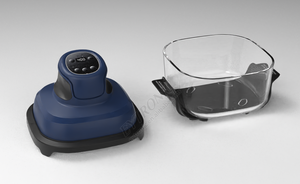 Nouvel Arrivage Friteuse à Air Luxe 4,2 L en Verre, Contrôle Numérique Intelligent, pour la Cuisine Domestique, Multilingue, Forme Carrée - Product Image 2