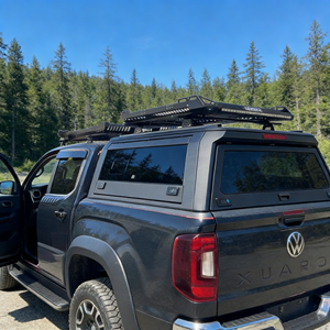 Pour VW <span class=keywords><strong>Amarok</strong></span> 2010+ : Capote en aluminium avec verrouillage - Contrôlée, sécurisée, avec vitre coulissante et conception à trois <span class=keywords><strong>portes</strong></span> - Product Image 3