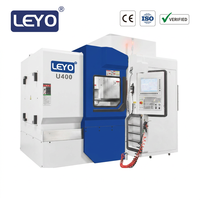 Centre d'usinage CNC à 5 axes LEYO U400, machine de fraisage CNC, machine de fraisage de type pont, vente directe d'usine