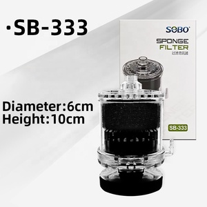 อุปกรณ์ตู้ปลาพลาสติก ตัวกรองอากาศแบบฟองอากาศคู่ สำหรับตู้ปลา ไบโอบอล ฟองน้ำกรอง - Product Image 5