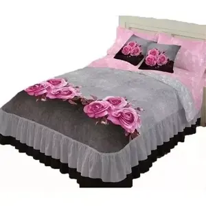 Trapunta Carlota King Size 50% Cotone Stampato Classico per Arredamento Casa - Product Image 1