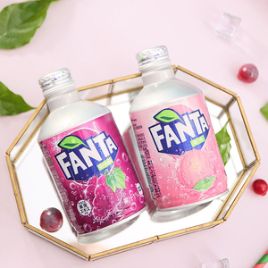 Boissons gazeuses japonaises Fanta <span class=keywords><strong>Coca</strong></span>-<span class=keywords><strong>Cola</strong></span> saveur pêche blanche, eau pétillante au raisin, boissons gazeuses carbonatées - Product Image 1
