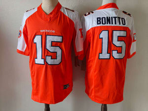 Jersey Fashion Denver Kustom 10 #   <span class=keywords><strong>2</strong></span> #   15 #   Jersey Tim Permainan Jahitan Jersey American Football - Product Image 4