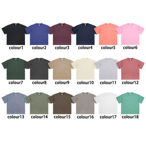 เสื้อยืดโอเวอร์ไซส์ทรงทางการสำหรับผู้ชาย ผ้าฝ้าย 100% น้ำหนัก 260 กรัม ผ่านการซักแล้ว พิมพ์ลายโลโก้ 3 มิติด้านหน้าด้วยเทคนิคซิลค์สกรีน ระบายอากาศได้ดี เป็นมิตรต่อสิ่งแวดล้อม - Product Image 4