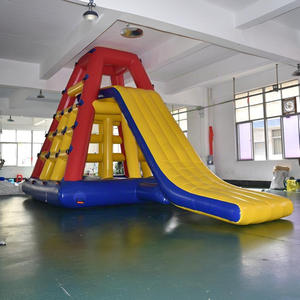 Jeux de parc aquatique flottant de haute qualité, toboggans aquatiques gonflables en bâche PVC pour adultes, toboggans aquatiques flottants pour <span class=keywords><strong>piscine</strong></span> - Product Image 6