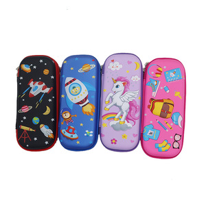 Big Capacity Custom Printing Pencil case Eva Pencil <b>Box</b> Student Kids Pencil Pouch - Product Image 2