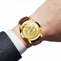 Montre Dragon Quartz Homme en Alliage Verre 20mm Mouvement à Aiguilles 40mm Vente Chaude Directe Fabricant Dropshipping Diffusion en Direct