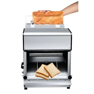 Máquina automática para cortar pan tostado, cortadora de bolsas cuadradas ully