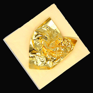 <span class=keywords><strong>Feuille</strong></span> <span class=keywords><strong>d</strong></span>'<span class=keywords><strong>or</strong></span> comestible 24 carats 99% authentique, saine et luxueuse pour la <span class=keywords><strong>d</strong></span>écoration du vin et du café - Product Image 4
