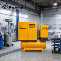 Unité compacte combinée PANRUI Plug and Play pour le traitement par découpe laser des pièces de quincaillerie, compresseur d'air à vis rotatif