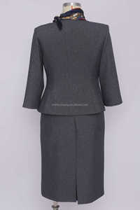 Hot Sale Womens Clothing Manufacture <b>Office</b> Suits <b>Set</b> for Plus Size Women - Product Image 3