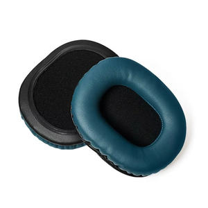 Coussinets de remplacement pour casque ATH-M20 Audio-Technica ATH-<span class=keywords><strong>M50x</strong></span> ATH-M50 ATH-M40X ATH-M30 avec mousse à mémoire de forme en cuir protéiné - Product Image 6