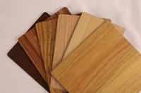 Panneau composite en aluminium moderne Alucobond avec revêtement PVDF, grain de bois métallique argenté, antistatique, ignifuge, classe d'incendie A2/B1