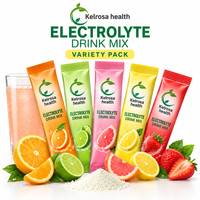 Compléments Nutritionnels Poudre d'Électrolytes pour l'Hydratation Marque Privée Boisson Sachets OEM Poudre d'Électrolytes aux Fruits Keto