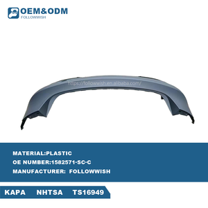 Paraurti Posteriore in Plastica Aftermarket Followwish per Tesla Model 3 Highland 2024 con Sensori - Product Image 2