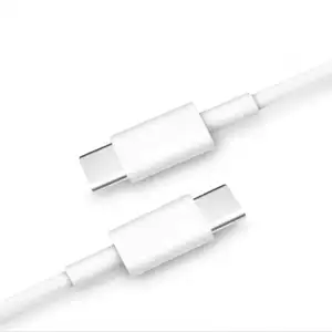 Top Selling Original White Charging Cable Type C To Type C Cable Quick Charging Data Cables