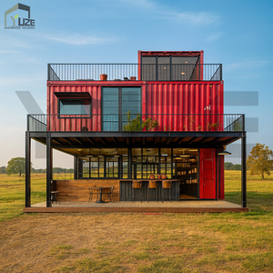 <span class=keywords><strong>Casa</strong></span> Contenedor Portátil Moderna y Rústica Personalizada para Exteriores, Cafetería Prefabricada, Restaurante - Product Image 1