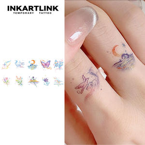 Tatuajes Temporales Ecológicos de Alta Calidad con Colores Personalizados, Aspecto Realista, Fáciles de Aplicar para Mujeres, Niños y Dedos - Product Image 2